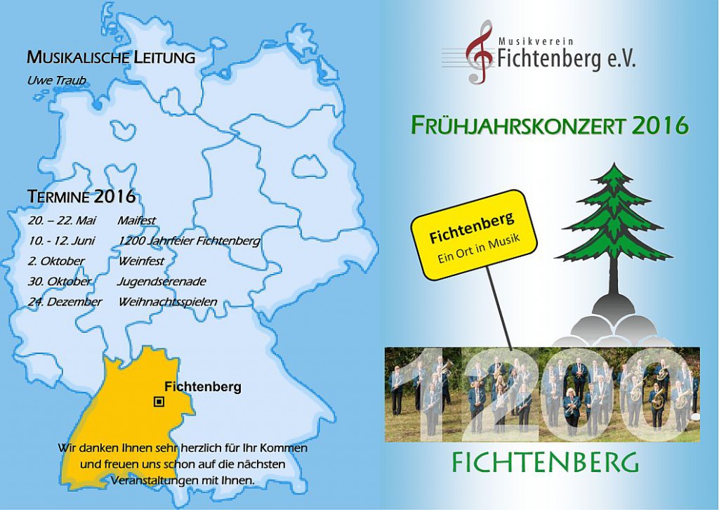 Programm Frühjahrskonzert 2016 2